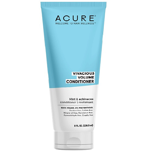 ACURE Кондиционер для объема волос мята перечная и эхинацея Vivacious Volume Conditioner Peppermint 236 #1