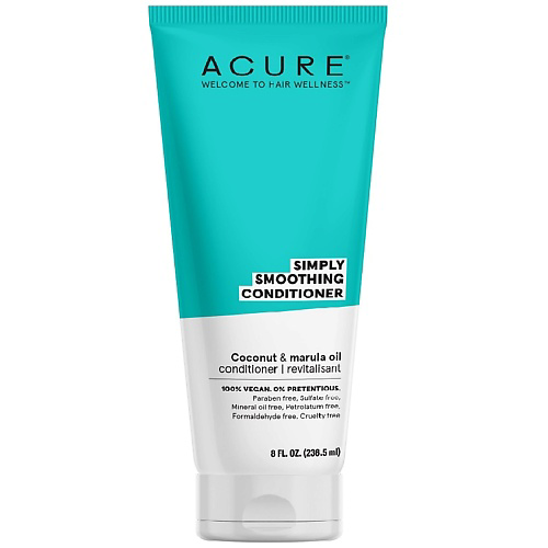 ACURE Кондиционер разглаживающий кокос и марула Simply Smoothing Conditioner Coconut 236 #1