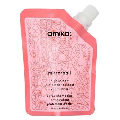 AMIKA Кондиционер для блеска волос Mirrorball High Shine + Protect. Рефилл 60 #1