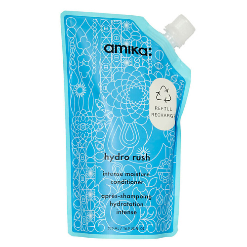 AMIKA Увлажняющий кондиционер Hydro Rush Intense Moisture. Рефилл 500 #1
