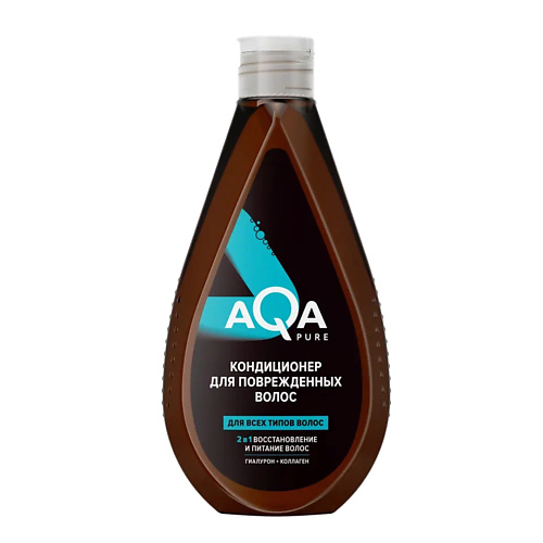 AQA PURE Кондиционер для восстановления волос без силиконов 400 #1
