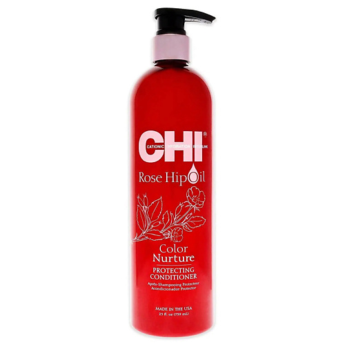 CHI Кондиционер с маслом шиповника для окрашенных волос Rose Hip Oil Color Nurture Protecting Conditioner 739 #1