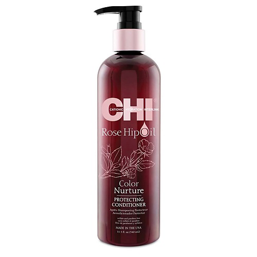 CHI Кондиционер с маслом шиповника для окрашенных волос Rose Hip Oil Color Nurture Protecting Conditioner 340 #1