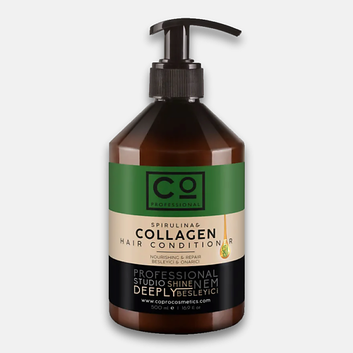 CO PROFESSIONAL Кондиционер Для волос Spirulina and Collagen Conditioner 500 #1