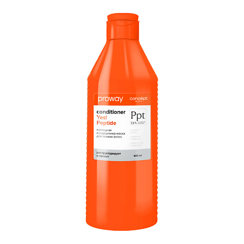 CONCEPT MOSCOW Кондиционер-маска для ломких волос ProWay Yes! Peptide 400 #1