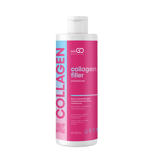 DCTR.GO HEALING SYSTEM Кондиционер для глубокого восстановления волос с коллагеном Collagen Filler 250 #1