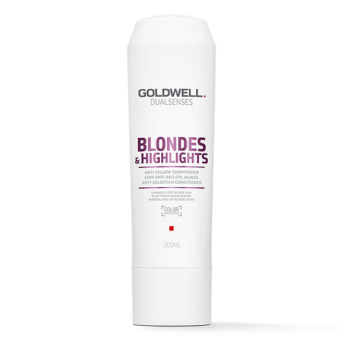 GOLDWELL Кондиционер для осветленных и мелированных волос Dualsenses Blondes & Highlights Anti-Yellow Conditioner 200 #1