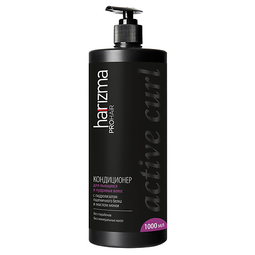 HARIZMA PROHAIR Кондиционер для вьющихся волос Active Curl 1000 #1
