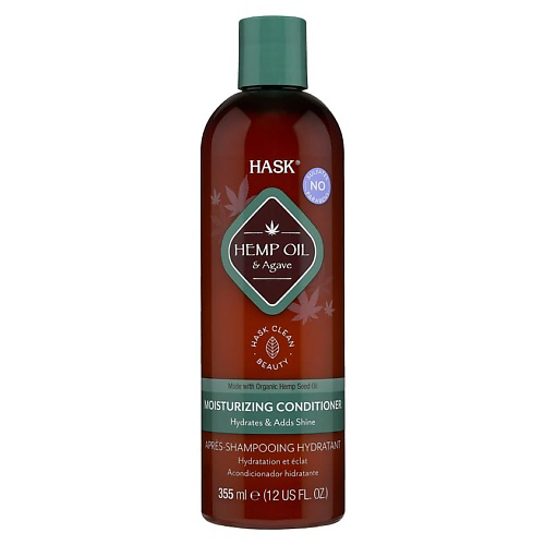 HASK Кондиционер увлажняющий с конопляным маслом Hemp Oil Moisturizing Conditioner 355 #1