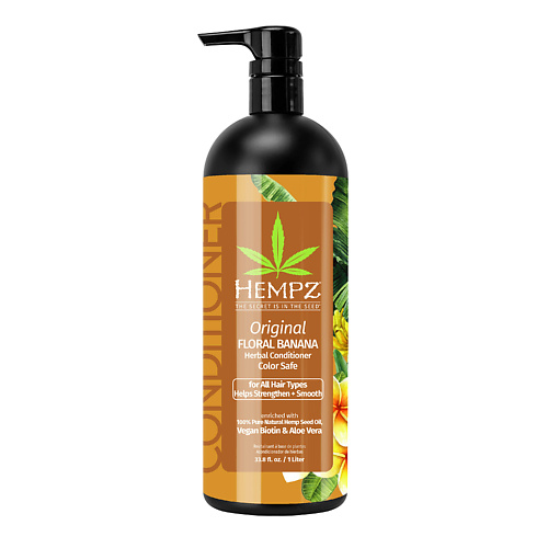 HEMPZ Кондиционер Оригинальный /Original Herbal Conditioner For Damaged & Color Treated Hair 1000 #1