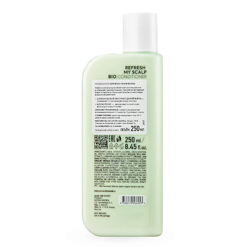 ICE BY NATURA SIBERICA Кондиционер для всех типов волос Refresh My Scalp Bio Conditioner 250 #1