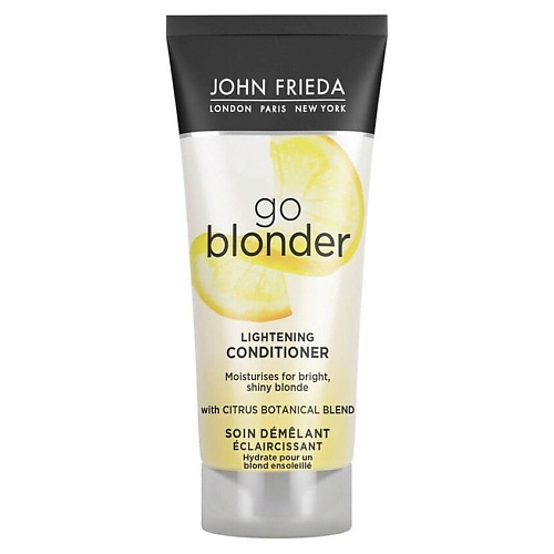 JOHN FRIEDA Увлажняющий и осветляющий кондиционер для светлых волос Sheer Blonde Lightening 75 #1