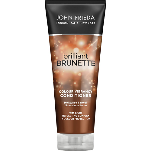 JOHN FRIEDA Увлажняющий кондиционер для защиты цвета темных волос Brilliant Brunette COLOUR PROTECTING 250 #1