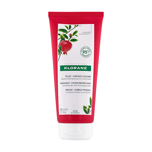 KLORANE Кондиционер с гранатом для окрашенных волос Radiance - Color-Treated Conditioner 200 #1