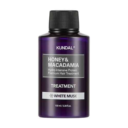 KUNDAL Кондиционер для волос Белый мускус Honey & Macadamia Treatment 100 #1