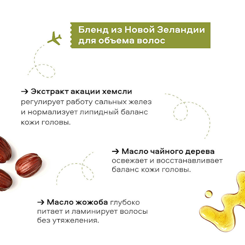PLANETA ORGANICA Кондиционер для объёма волос Уплотняющий 400 #1
