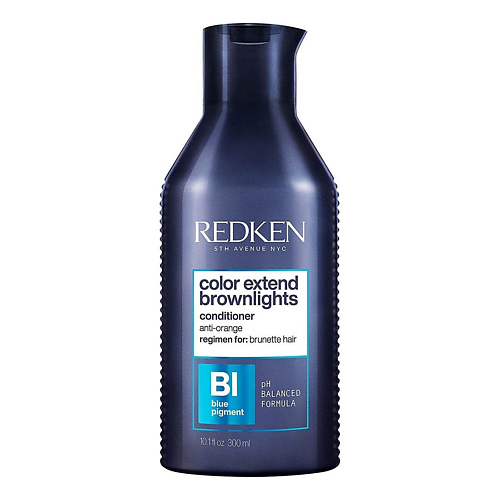 REDKEN Кондиционер для брюнеток, нейтрализующий оранжевые тона Color Extend Brownlights 300 #1