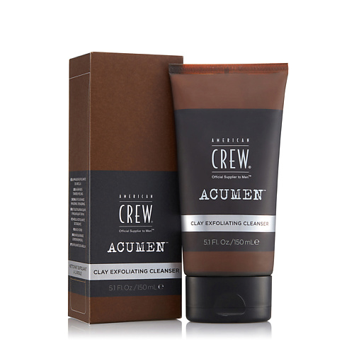 AMERICAN CREW Глина для лица отшелушивающая очищающая Acumen Clay Exfoliating Cleanser 150 #1