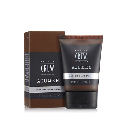 AMERICAN CREW Крем для бритья охлаждающий Acumen Cooling Shave Cream 100 #1