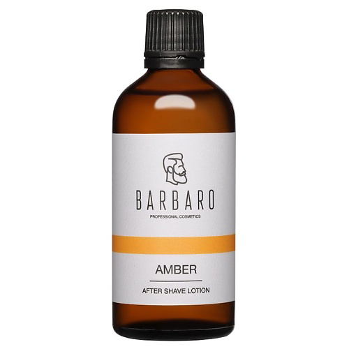 BARBARO Лосьон одеколон после бритья, спиртовой AMBER 100 #1