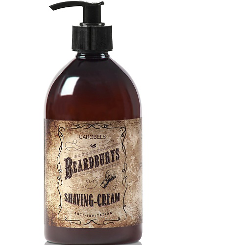 BEARDBURYS Крем для бритья против раздражения Shaving Cream 500 #1