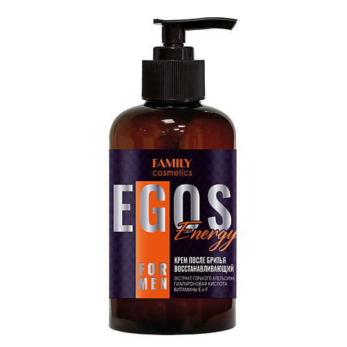FAMILY COSMETICS Крем после бритья восстанавливающий Energy серии EGOS for men 285 #1