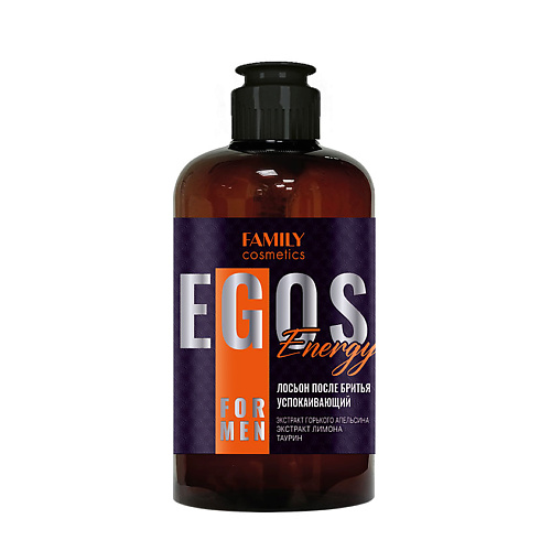 FAMILY COSMETICS Лосьон после бритья успокаивающий Energy серии EGOS for men 285 #1