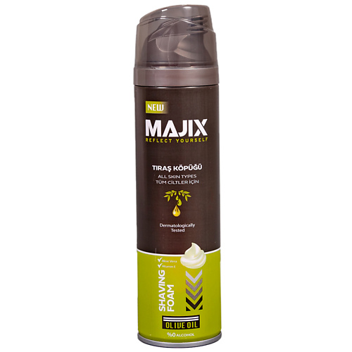 MAJIX Пена для бритья Olive oil 200 #1