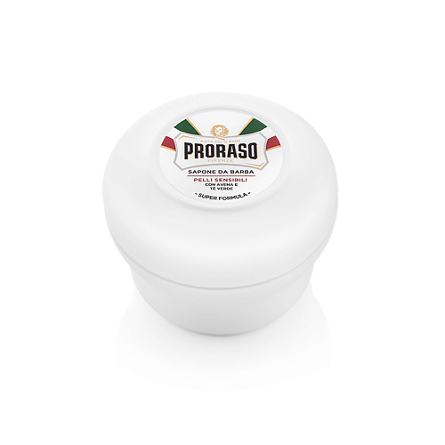 PRORASO Мыло для бритья для чувствительной кожи с зеленым чаем и овсом #1
