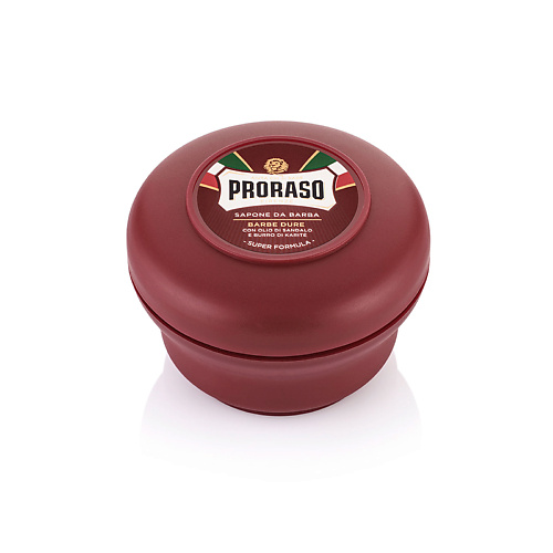 PRORASO Мыло для бритья питательное с маслом сандала и маслом ши #1