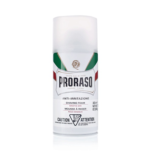 PRORASO Пена для бритья для чувствительной кожи с зеленым чаем и овсом 300 #1