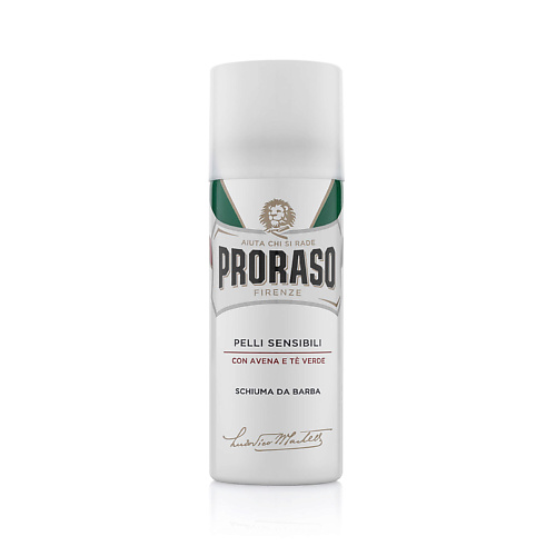 PRORASO Пена для бритья для чувствительной кожи с зеленым чаем и овсом 50 #1