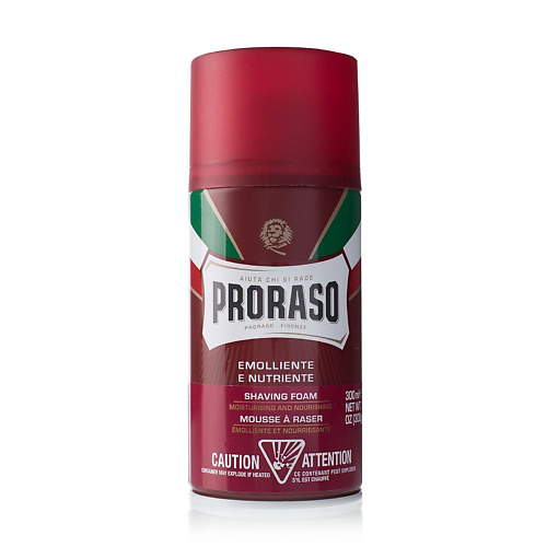PRORASO Пена для бритья питательная с маслом сандала и маслом ши 300 #1
