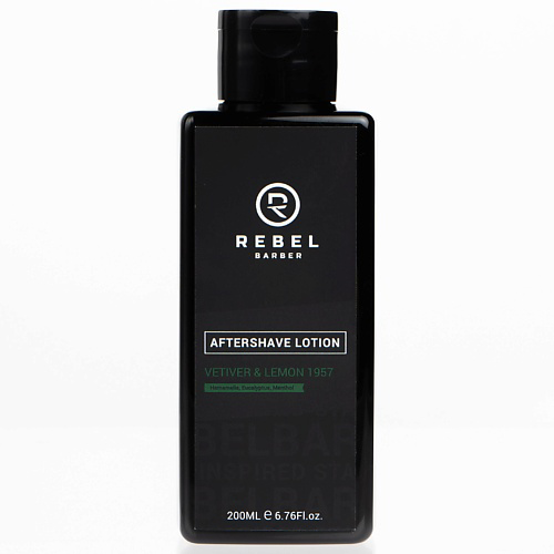 REBEL Премиальный лосьон после бритья BARBER Vetiver & Lemon 1957 200 #1