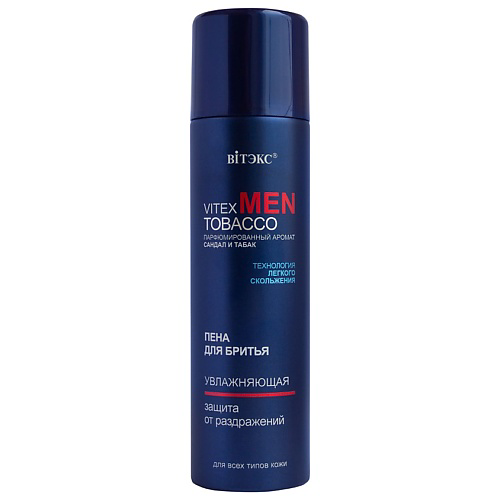 ВИТЭКС Пена для бритья увлажняющая для всех типов кожи MEN TOBACCO 250 #1