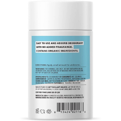 ACURE Дезодорант без запаха Fragrance Free Deodorant #1