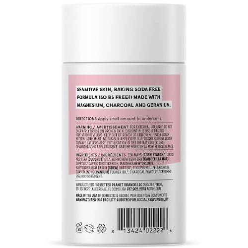 ACURE Дезодорант герань и древесный уголь Charcoal Geranium Deodorant #1