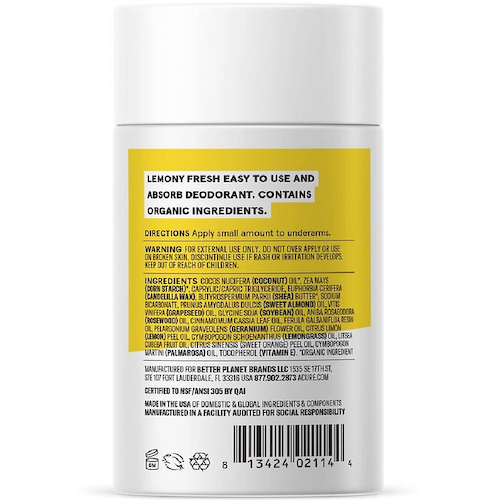 ACURE Дезодорант лемон и вербена Lemon Verbena Deodorant #1