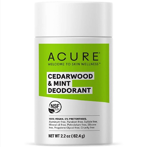 ACURE Дезодорант мята и кедр Cedarwood & Mint Deodorant #1