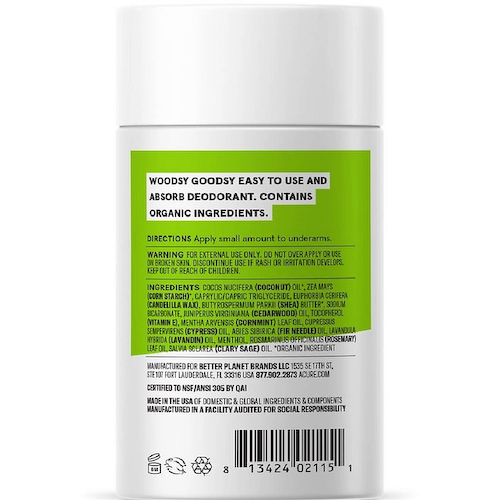 ACURE Дезодорант мята и кедр Cedarwood & Mint Deodorant #1