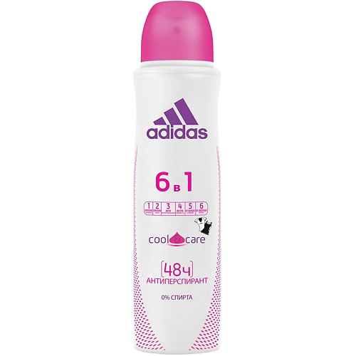 ADIDAS Дезодорант-спрей Cool&Care 6 In 1 150 #1