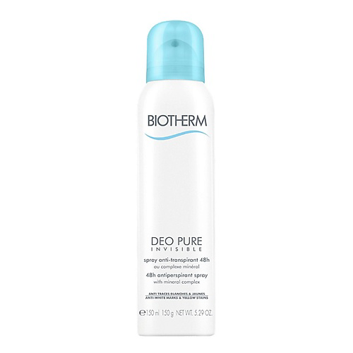 BIOTHERM Дезодорант-спрей Deo Pure Invisible 150 #1
