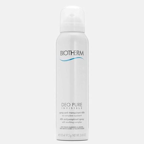 BIOTHERM Дезодорант-спрей, не оставляющий пятен Deo Pure Invisible 150 #1