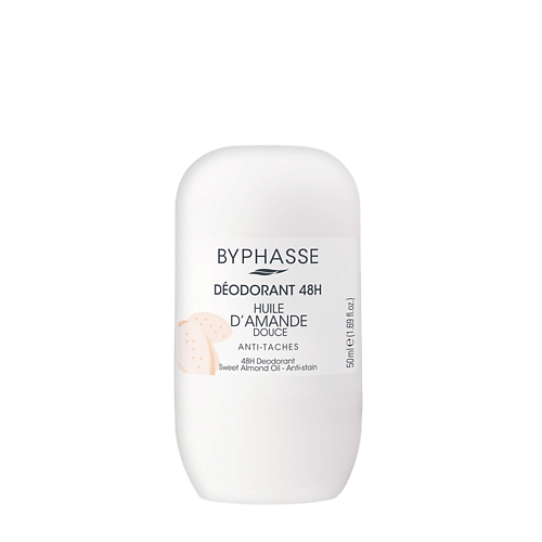 BYPHASSE 48H  Дезодорант роликовый Сладкий миндаль 50 #1