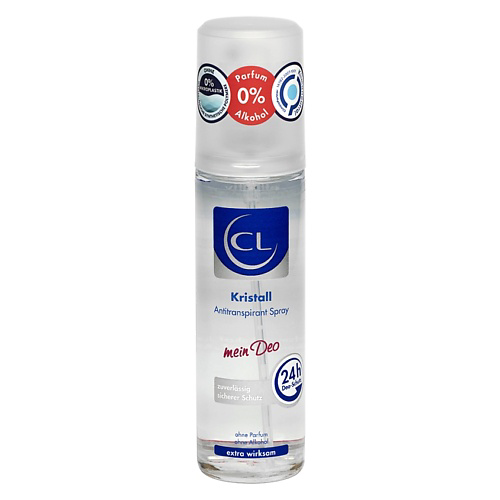 CL COSMETIC CL  Дезодорант-спрей антиперспирант «КРИСТАЛЛ» 75 #1