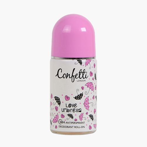 CONFETTI Дезодорант-антиперспирант роликовый Love Umbrella 50 #1
