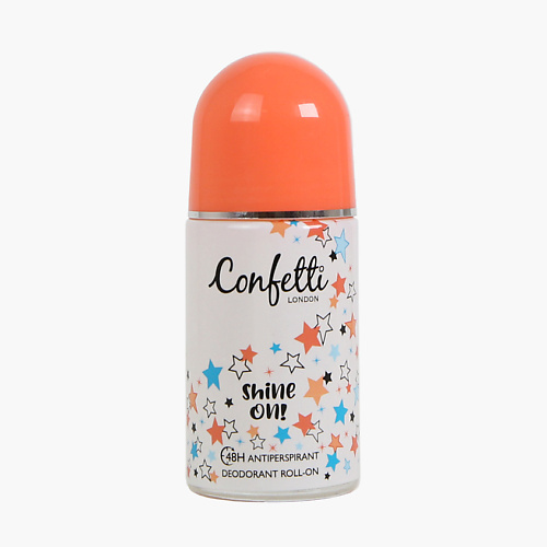 CONFETTI Дезодорант-антиперспирант роликовый Shine On 50 #1