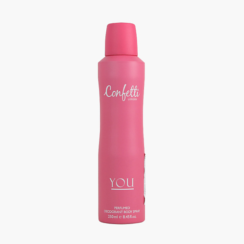 CONFETTI Дезодорант-спрей для тела парфюмированный Pastel You 250 #1