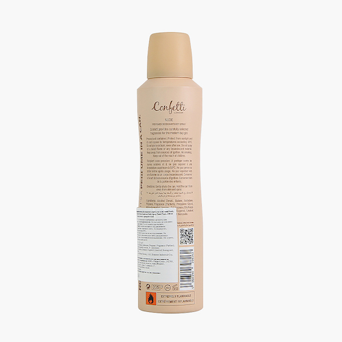 CONFETTI Дезодорант-спрей для тела парфюмированный Pastel Nude 250 #1