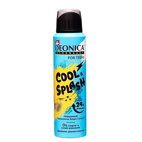 Deonica DEONICA Дезодорант Cool & Splash FOR TEENS 150 #1